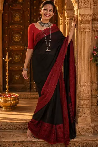 Woven design handloom kanjeevaram saree