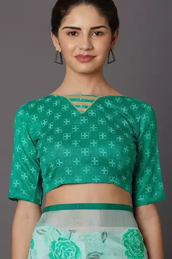 Floral zari silk cotton kanjeevaram saree