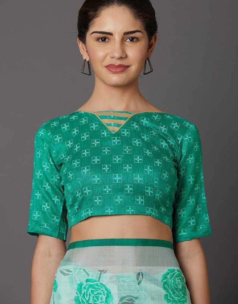 Floral zari silk cotton kanjeevaram saree