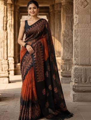 Woven design designer kanjeevaram saree 1