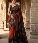 Woven design designer kanjeevaram saree