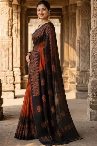 Woven design designer kanjeevaram saree