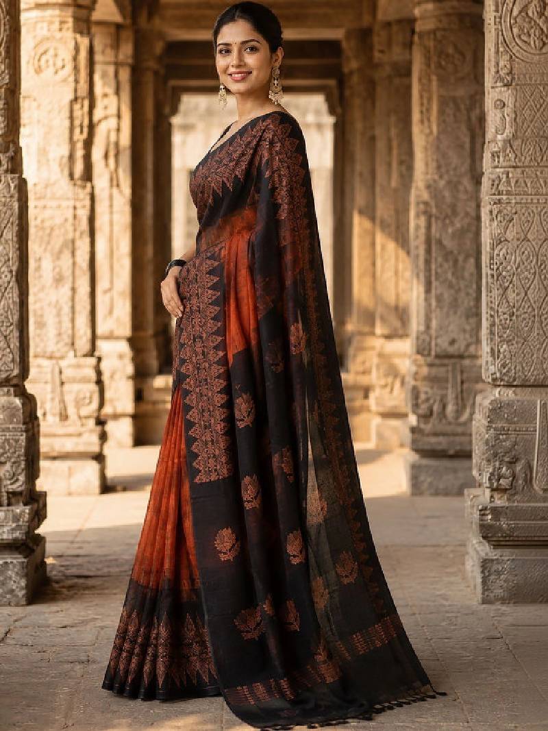 Woven design designer kanjeevaram saree