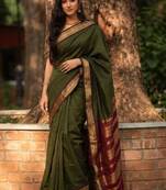 Woven design zari art silk kanjeevaram saree