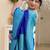 Woven design zari silk blend kanjeevaram saree
