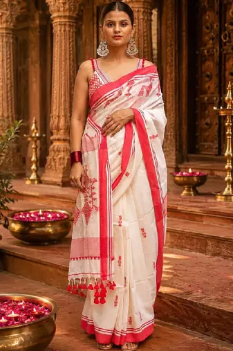 Woven design designer kanjeevaram saree