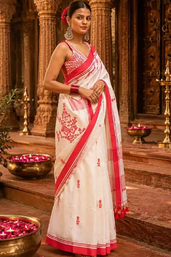 Woven design designer kanjeevaram saree