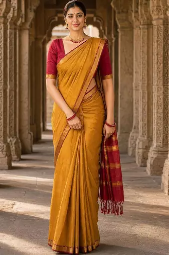 Woven design designer kanjeevaram saree