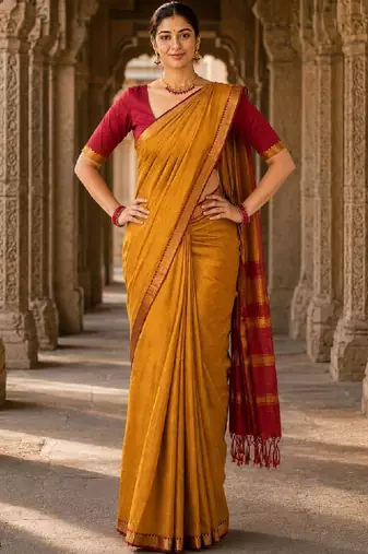Woven design designer kanjeevaram saree