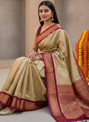 Art silk kanjeevaram saree 1