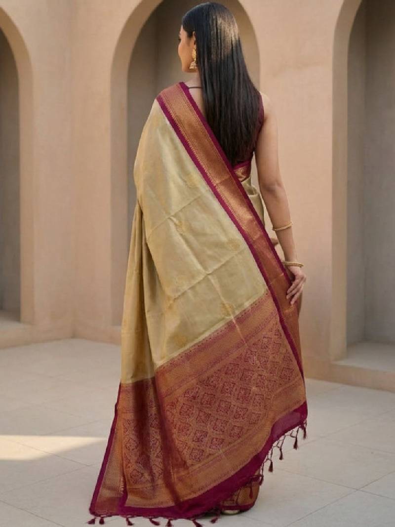 Art silk kanjeevaram saree