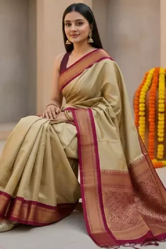 Art silk kanjeevaram saree
