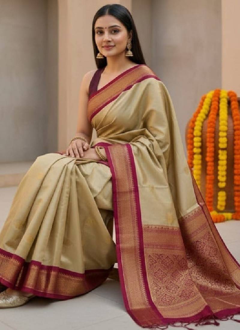 Art silk kanjeevaram saree