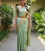 Woven design zari art silk designer kanjeevaram saree