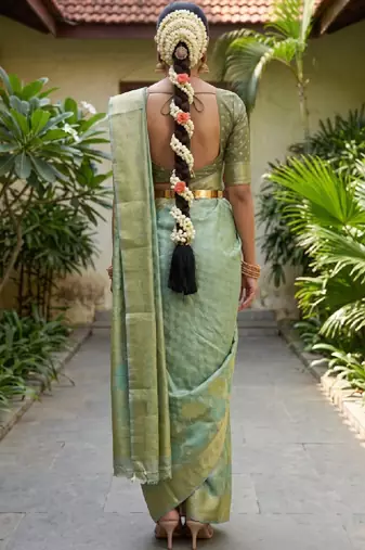 Woven design zari art silk designer kanjeevaram saree