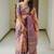 Floral zari silk blend handloom kanjeevaram saree