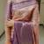 Floral zari silk blend handloom kanjeevaram saree