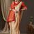 Woven design zari poly georgette designer kanjeevaram saree