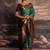 Woven design zari silk blend kanjeevaram saree