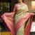 Floral zari art silk handloom kanjeevaram saree
