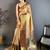 Woven design zari silk blend designer kanjeevaram saree