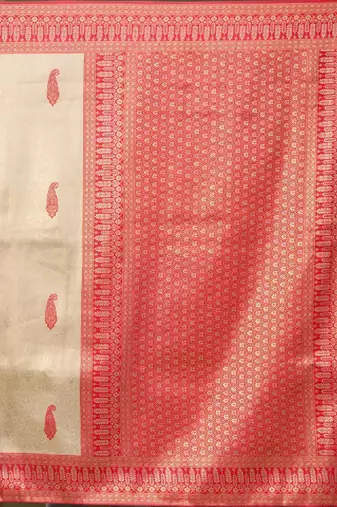 Woven design zari art silk kanjeevaram saree