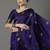Woven design zari silk blend kanjeevaram saree