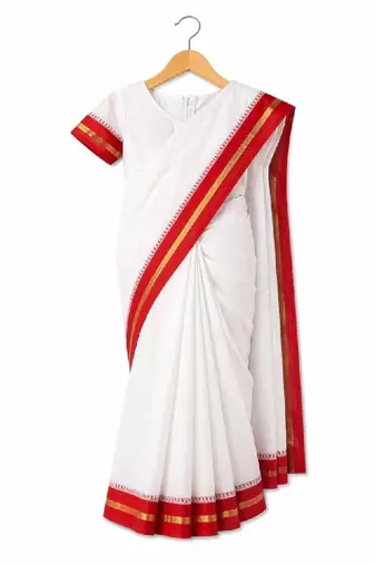 Art silk dhoti kanjeevaram saree