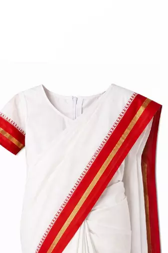 Art silk dhoti kanjeevaram saree