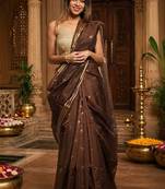 Ethnic motifs designer kanjeevaram saree