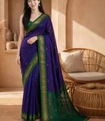 Zari pure cotton kanjeevaram saree