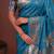 Woven design zari silk blend heavy work kanjeevaram saree