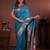 Woven design zari silk blend heavy work kanjeevaram saree