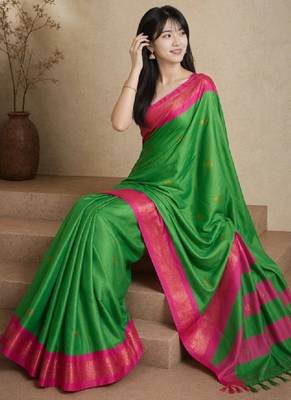 Zari pure cotton kanjeevaram saree 1