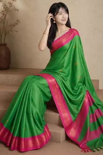 Zari pure cotton kanjeevaram saree