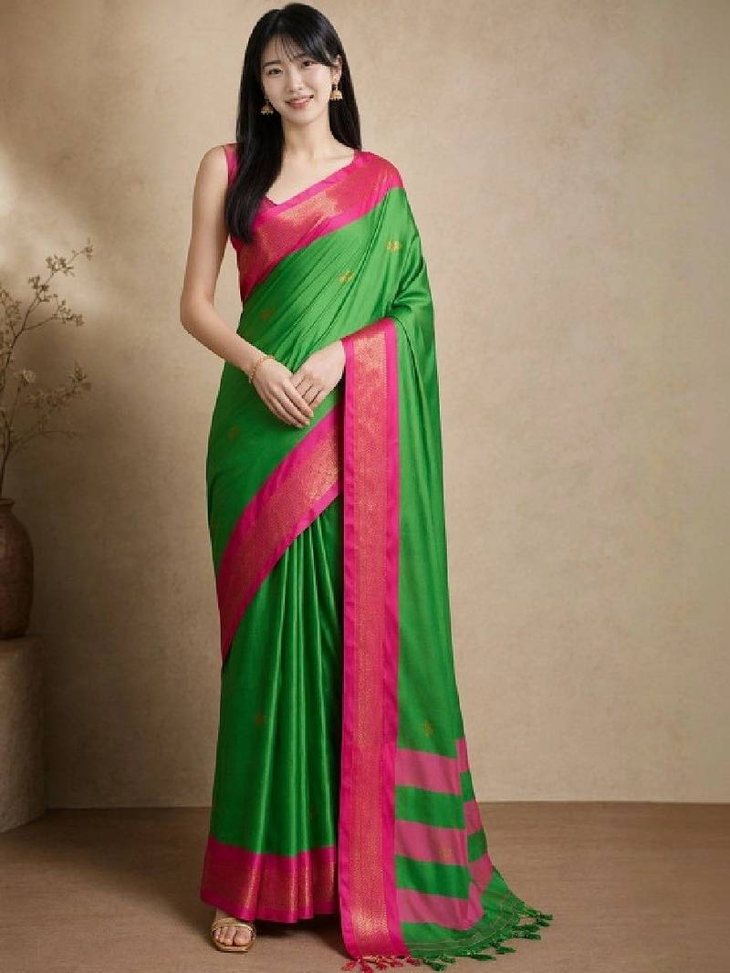 Zari pure cotton kanjeevaram saree