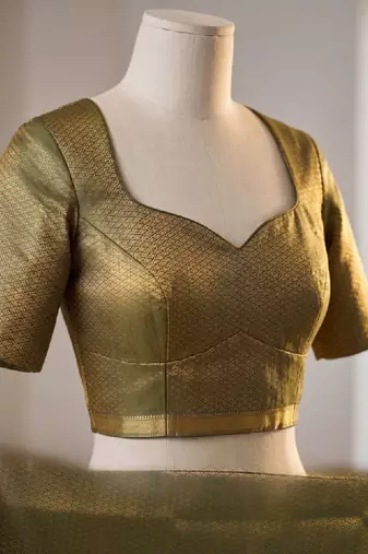 Woven design zari art silk kanjeevaram saree