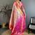 Ethnic motifs zari silk blend designer kanjeevaram saree