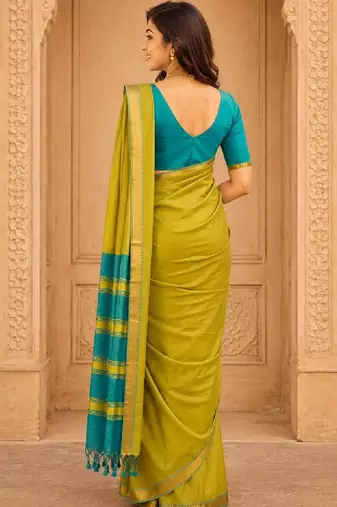 Woven design handloom kanjeevaram saree
