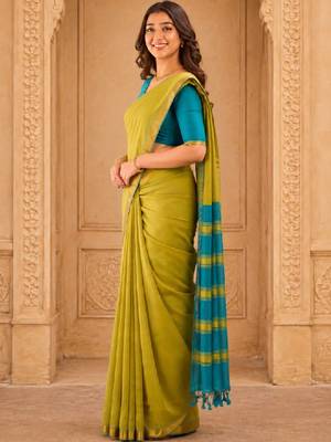 Woven design handloom kanjeevaram saree 3