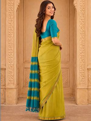 Woven design handloom kanjeevaram saree 4