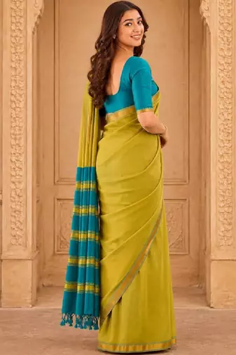 Woven design handloom kanjeevaram saree