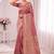 Woven design zari silk blend handloom kanjeevaram saree