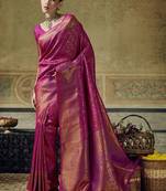 Zari silk blend designer kanjeevaram sarees
