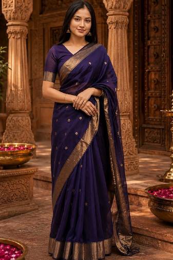 Woven design zari handloom kanjeevaram saree