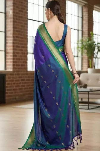 Zari pure cotton kanjeevaram saree