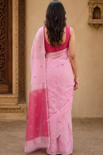 Ethnic motifs handloom kanjeevaram saree