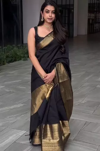 Woven design zari art silk designer kanjeevaram saree