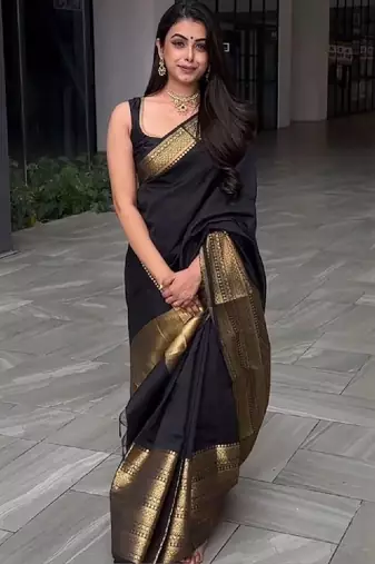 Woven design zari art silk designer kanjeevaram saree