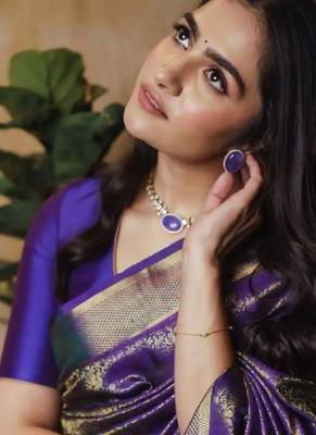 Woven design zari art silk kanjeevaram saree 2